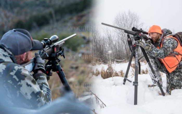 Опора для стрельбы BOG DEATHGRIP Tripod с зажимом оружия (3 ноги) США