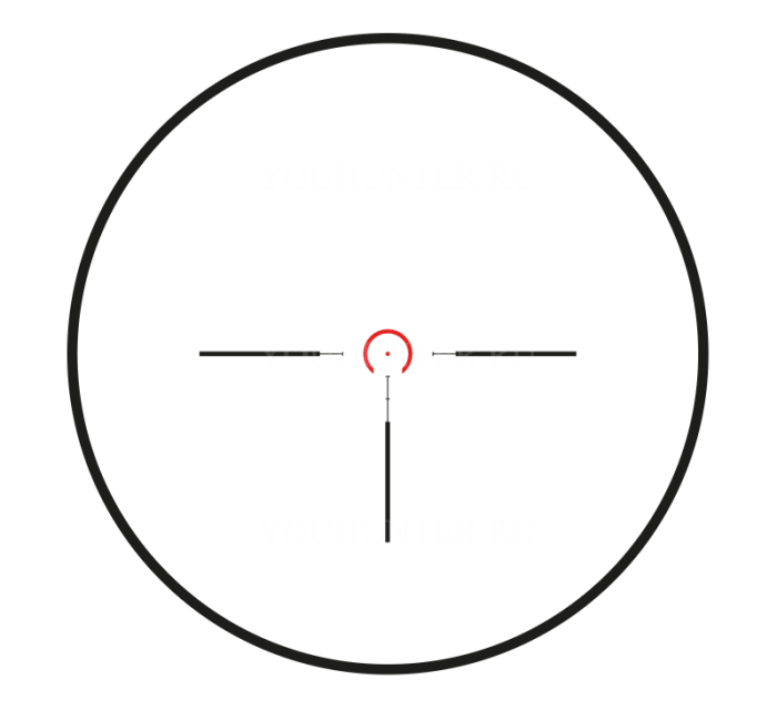 Оптический прицел Hawke Vantage IR 1-4x20 с подсветкой (сетка Turkey Dot)