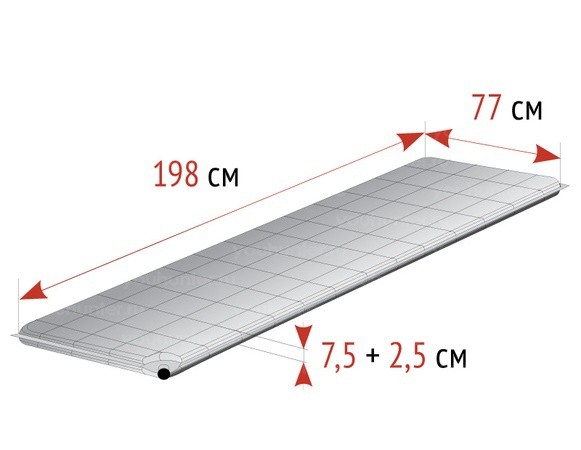 Коврик самонадувающийся TENGU Mk 3.55MC