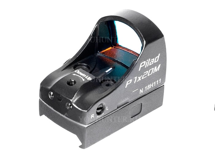 Коллиматорный прицел ВОМЗ ПИЛАД P1х20M на Weaver