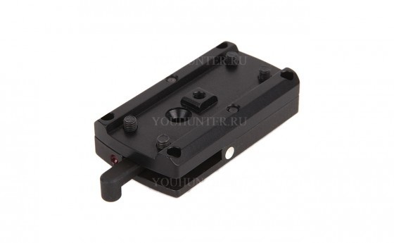 Крепление MAKlick  для коллиматора Aimpoint Micro на переднее основание МАК или Apel (3000-1000)