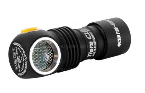 Armytek Tiara C1 Magnet USB+18350 / XP-L / 1050 лм / 70°:120° / 1x18350 или 1xRCR123