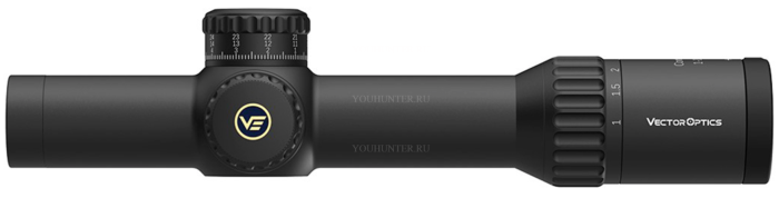 Прицел Vector Optics Continental 34mm ED 1-10x28 FFP, VET-CTR (MIL) (SCFF-47)