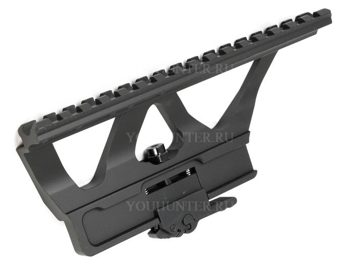 Быстросъемный боковой кронштейн Arkon на СВД/Тигр с планкой weaver + основанием для прицелов Арма