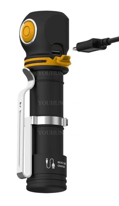 Armytek Tiara C1 Magnet USB+18350 / XP-L Теплый / 980 лм / 70°:120° / 1x18350 или 1xRCR123