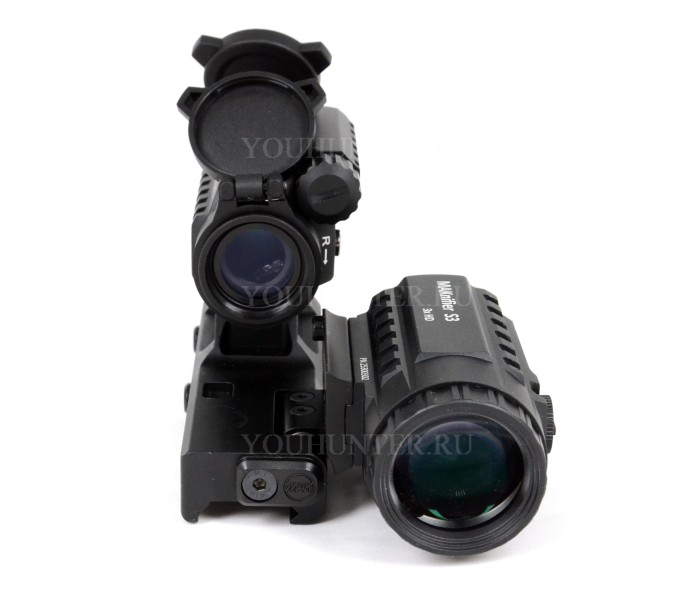 Коллиматор + увеличитель MAKcomboSystem (MAKnifier S3+MAKdot S 1x20)