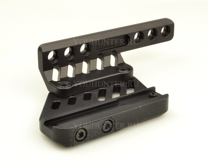 Боковой кронштей МАК на Тигр/Вепрь/СВД с регулировкой наклона до 40МОА (5122-00202)