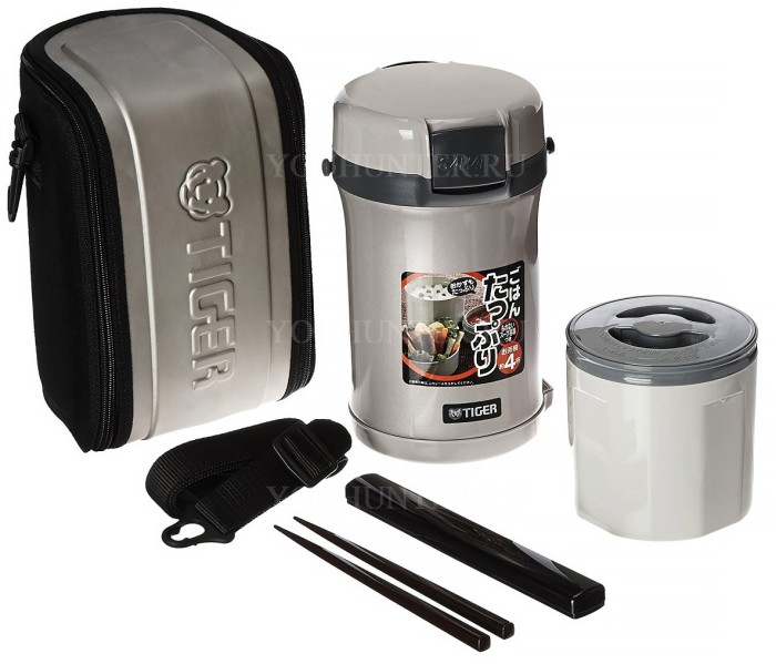 Термос для еды THERMOS Tiger многофункциональный 1,22 литра серебристый (LWU-B)