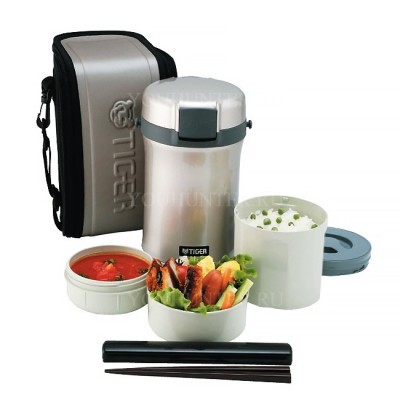 Термос для еды THERMOS Tiger многофункциональный 1,22 литра серебристый (LWU-B)