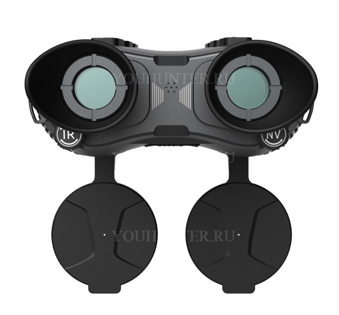 Тепловизионный гибридный бинокль IRAY Gemini GEH50R (Тепловой + Цифровой каналы)