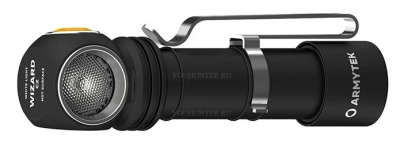 Armytek Wizard C2 Magnet USB / Белый / 1200 лм / TIR 70°:120° / 1x18650 (в комплекте)