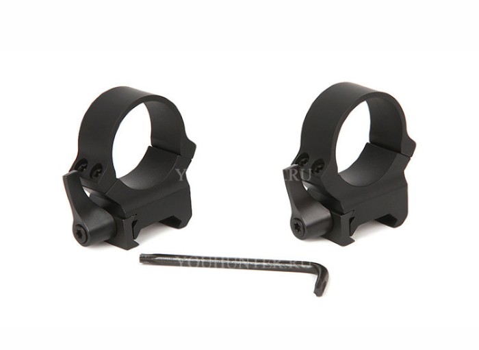 Быстросъёмные кольца Leupold QRW 26м на базу weaver высокие (49858)