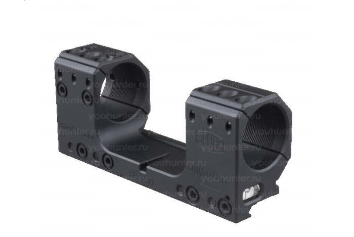 Кронштейн SPUHR кольца 30мм для установки на 12mm (Accuracy) H35мм наклон 6MIL/ 20.6MOA (SA-3601)