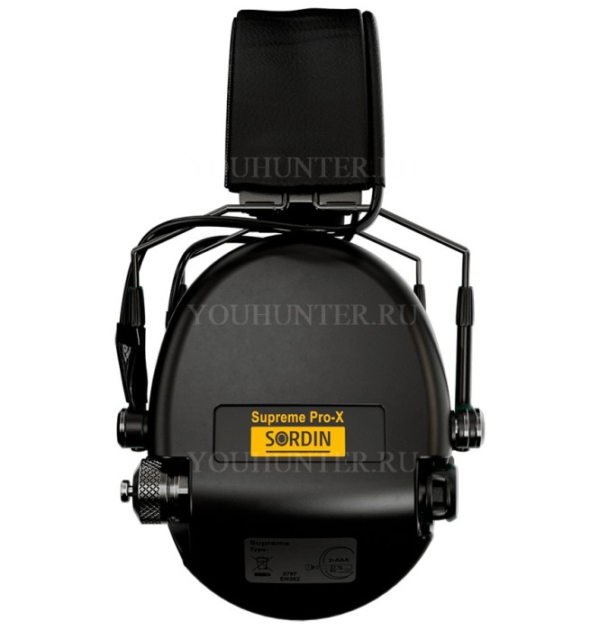 Наушники активные MSA Sordin Supreme Pro-X Slim Headband Black