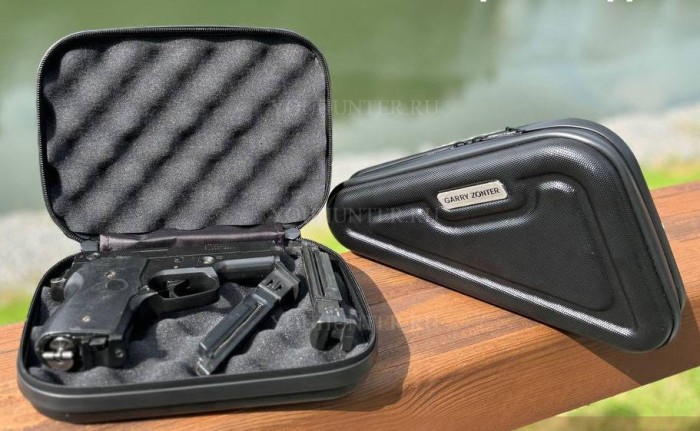 Кейс для пистолета Garry Zonter прямоугольный (24x17x7.5 см) ударопрочный пластик
