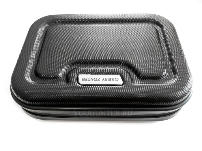 Кейс для пистолета Garry Zonter прямоугольный (24x17x7.5 см) ударопрочный пластик