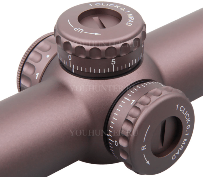 Прицел Vector Optics Continental Tactical 1-6x24 FDE, VET-BTR (MIL) (SCOC-34)