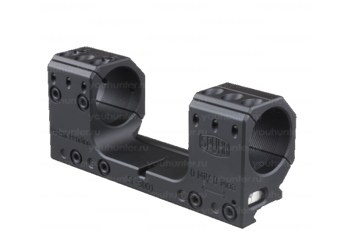 Кронштейн SPUHR кольца 30мм для установки на Picatinny H30мм без наклона (SP-3001)
