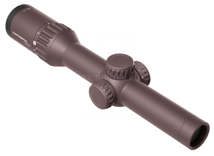 Оптический прицел Vector Optics 30мм Continental x6 1-6x24 Coyote Hunting FDE (SCOC-46)