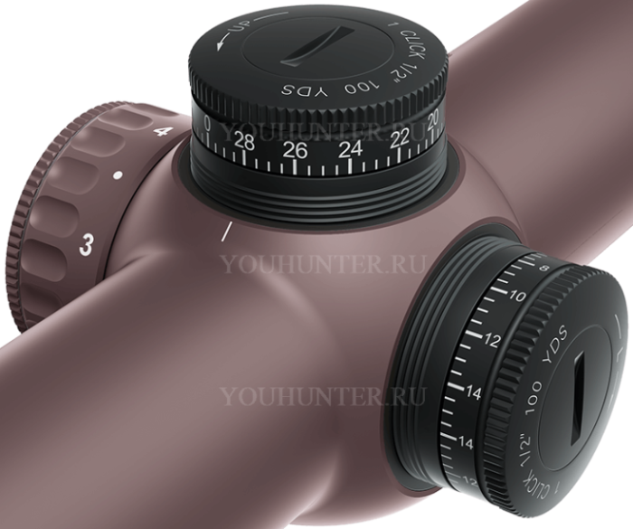 Оптический прицел Vector Optics 30мм Continental x6 1-6x24 Coyote Hunting FDE (SCOC-46)