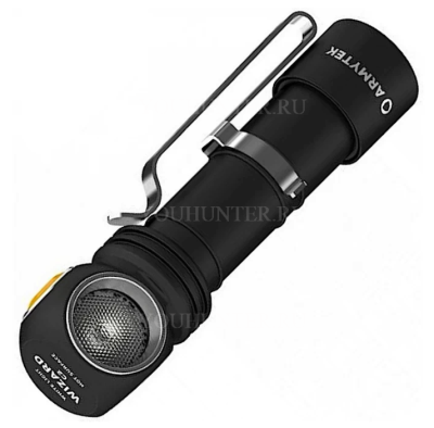 Armytek Wizard C2 WG Magnet USB / Белый и зеленый свет / 1100 лм и 400 лм / TIR 70°:120° / 1x18650 (в комплекте)