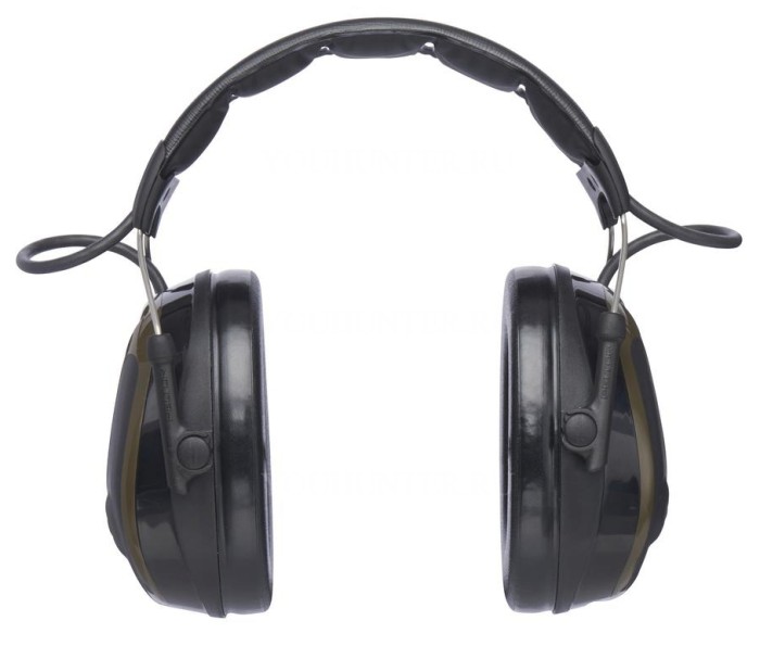 Наушники активные 3M PELTOR ProTac Hunter SNR 26db чёрные/зелёные