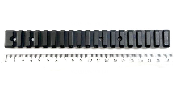 Планка MAK Picatinny/Weaver на Tikka T3 удлинённая (5520-50107)