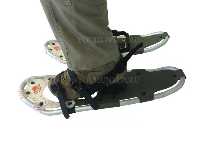 ALEXIKA Снегоступы ALASKA ALASKA 64х20см 222кг/пара вес до 181кг