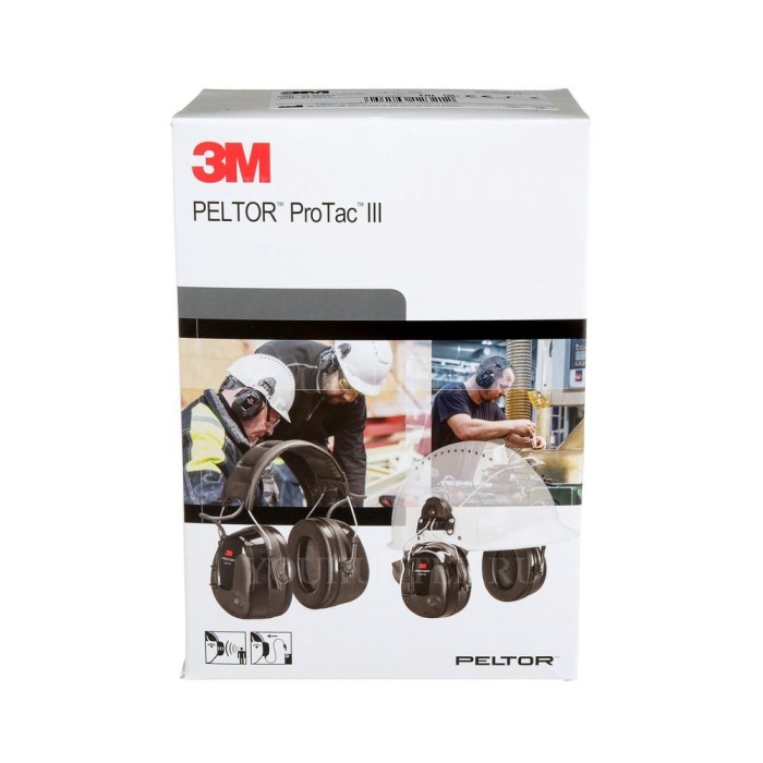 Наушники активные 3M PELTOR ProTac III SNR 32 db чёрные