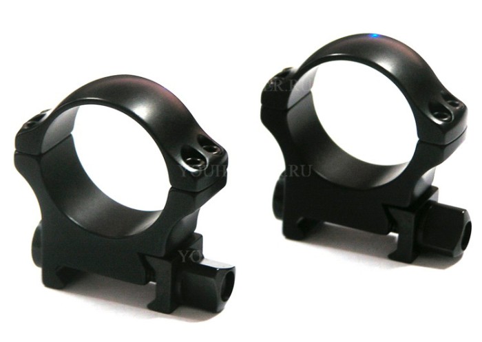 Кольца Recknagel 30мм на weaver низкие (57030-0601)