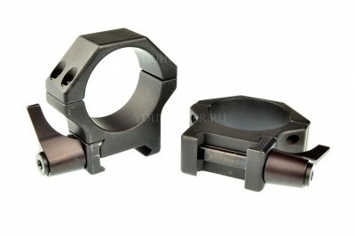 Быстросъемные кольца Contessa на Weaver D30mm BH8mm (SPP02/A/SR пара) сталь