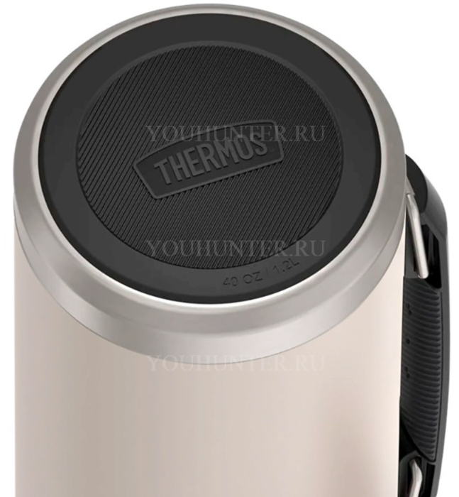 Термос для напитков THERMOS IS-210 SN 1.2L складная ручка песочный