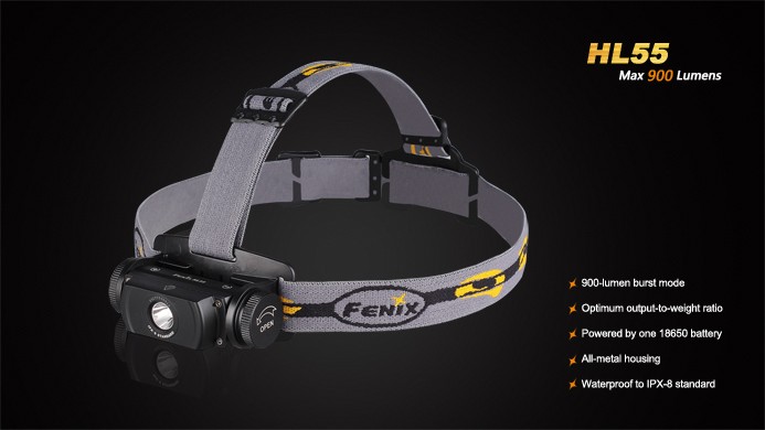 Налобный фонарь Fenix HL55 нейтр. белый свет