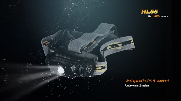 Налобный фонарь Fenix HL55 нейтр. белый свет