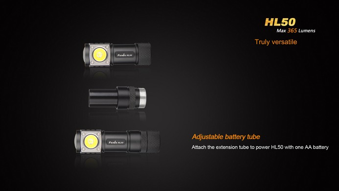 Налобный фонарь Fenix HL50 нейтральный белый свет