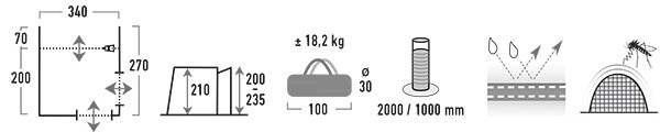 Палатка HIGH PEAK Tramp