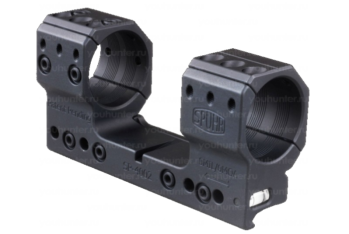 Кронштейн SPUHR кольца 34мм для установки на Picatinny H39мм без наклона (SP-4007)