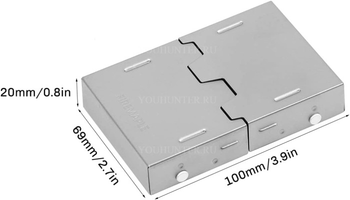 FIRE-MAPLE Горелка для сухого топлива LOTUS TITANIUM ALCOHOL STOVE LOTUS TITANIUM STOVE