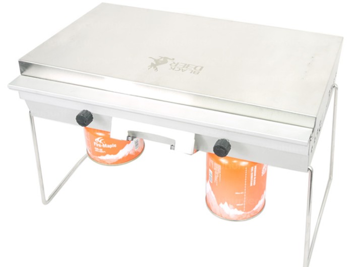 Плита газовая FIRE-MAPLE DOUBLE GAS BURNER BD-990 кемпинговая 2-х комфорочная