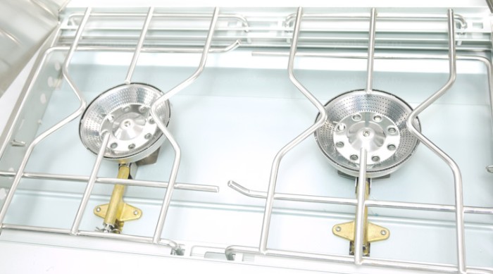 Плита газовая FIRE-MAPLE DOUBLE GAS BURNER BD-990 кемпинговая 2-х комфорочная