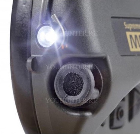 Наушники активные MSA Sordin Supreme Pro-X, фонарик камуфляж