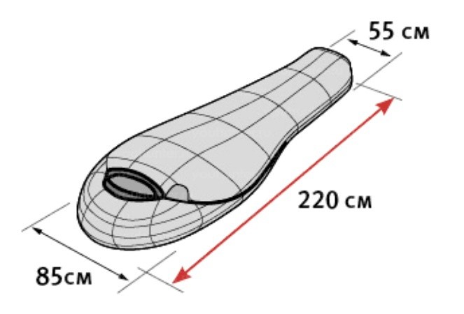 Спальный мешок ALEXIKA DELTA (Platinum)