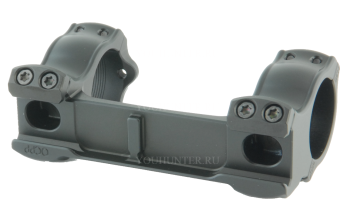 Кронштейн SPUHR D30мм для установки на Picatinny, H25мм, Interface без наклона (SСP-3000D) с выносом (охотничья серия)
