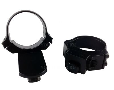 Кольца (переднее и заднее) под поворотные основания Rusan на Benelli Argo 30мм H19 049-0022-30-19