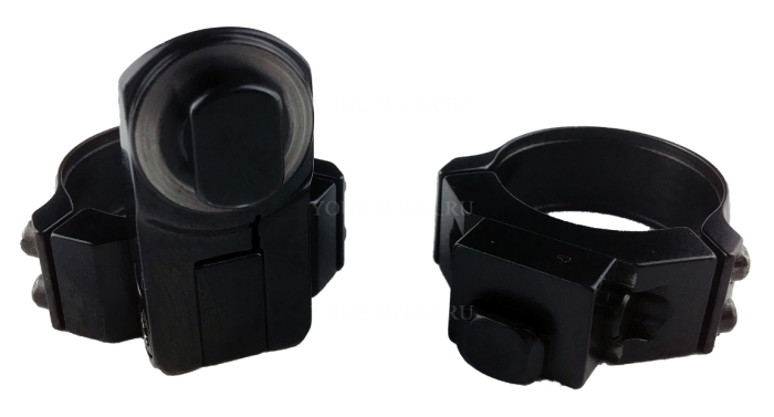 Кольца (переднее и заднее) под поворотные основания Rusan на Benelli Argo 30мм H19 049-0022-30-19