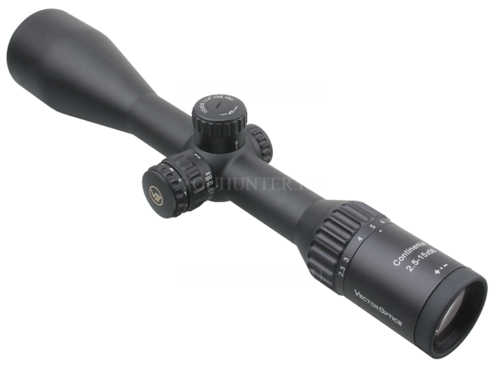 Оптический прицел Vector Optics 30мм SFP Continental x6 2.5-15x56 G4 Hunting (SCOM-38)