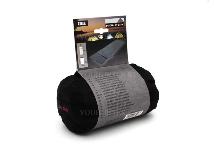 HIGH PEAK Вставка в мешок спальный TC Inlett Travel TC Inlett Travel серый 225х80см