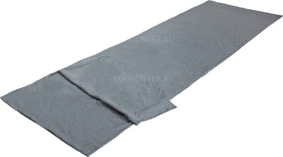 Вставка в спальный мешок HIGH PEAK TC Inlett Travel серый 225х80см