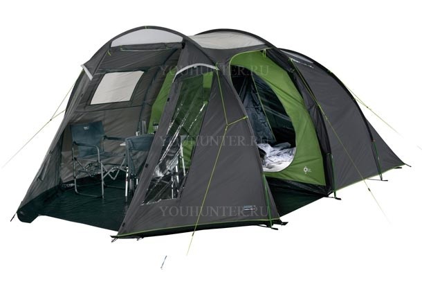 HIGH PEAK Палатка Ancona 4 Ancona 4 lightgrey-darkgrey-green