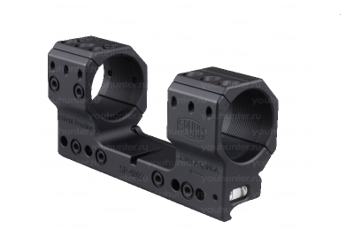 Кронштейн SPUHR кольца 34мм для установки на Picatinny H38мм наклон 13MIL/44.4MOA (SP-4802)